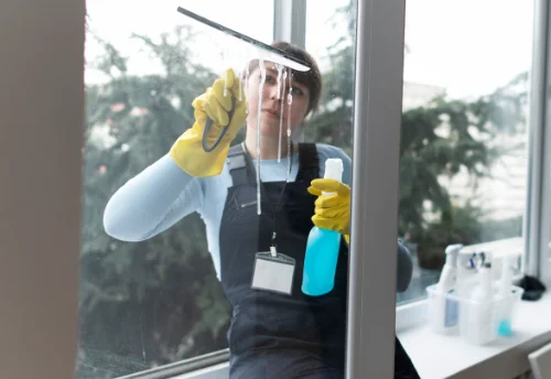 Nettoyage de vitres intérieures et extérieures à Genevrières